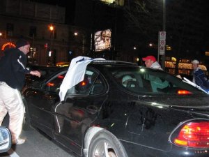 Downtown Toronto after Leafs won the Quarter Finals 70.JPG